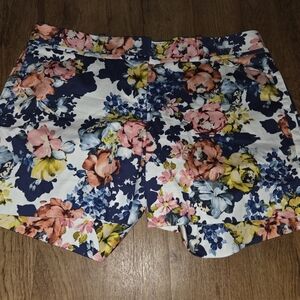 The Limited Floral High Waist Women's Shorts - Multicolor